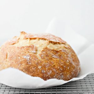 No-Knead Rustic Bread Recipe