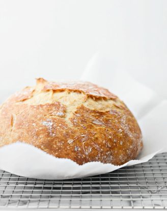 No-Knead Rustic Bread Recipe