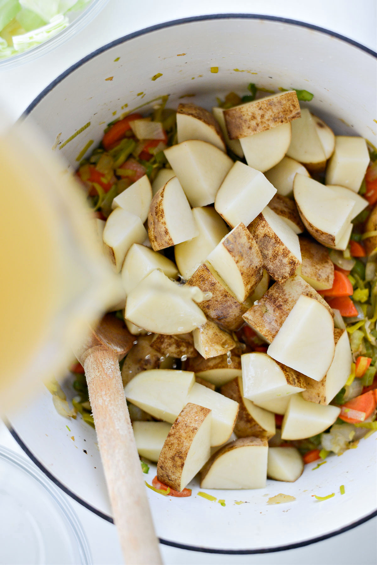 Kielbasa Potato Leek Soup Simply Scratch