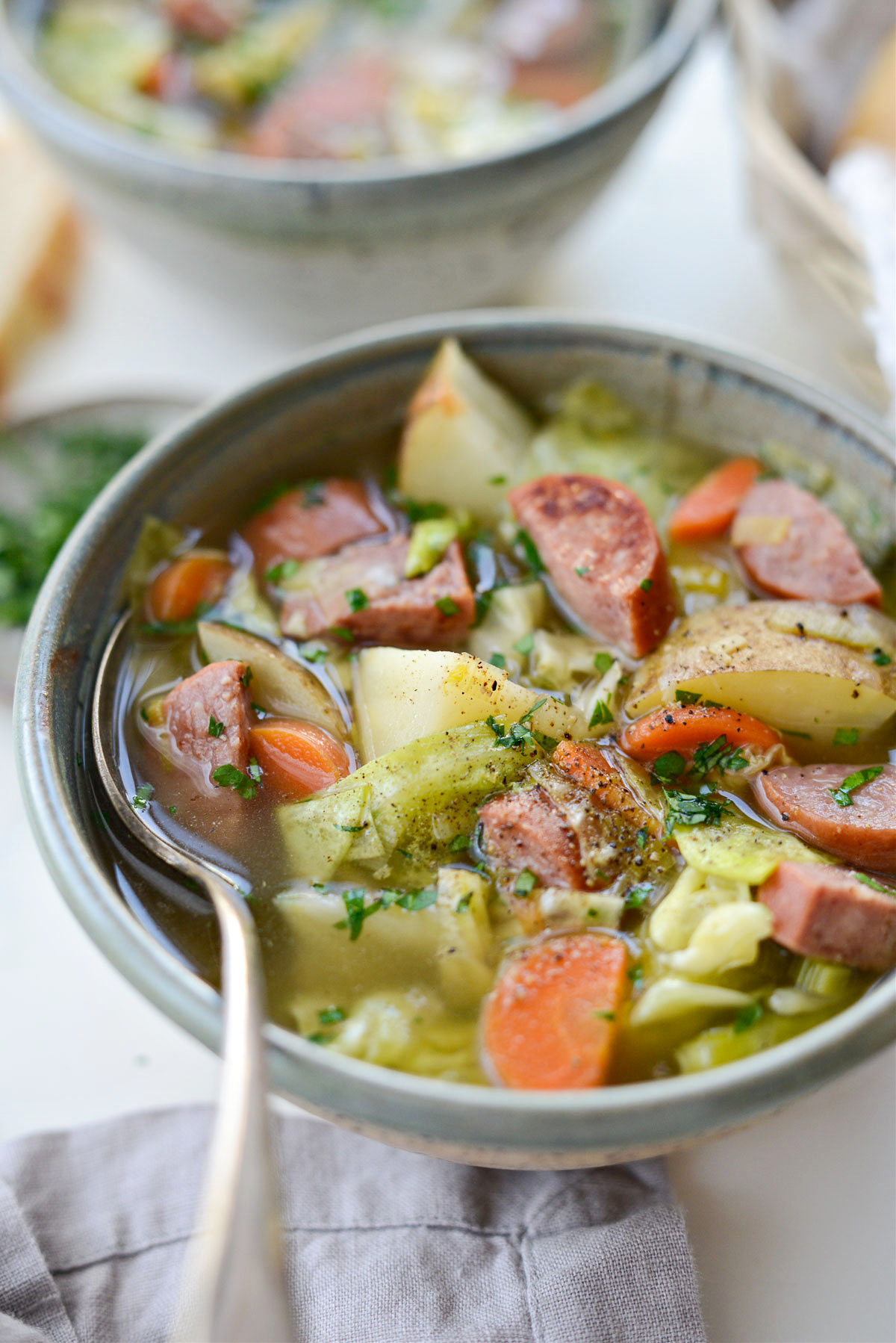 Kielbasa Potato Leek Soup Simply Scratch