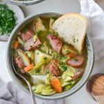 Kielbasa Potato Leek Soup