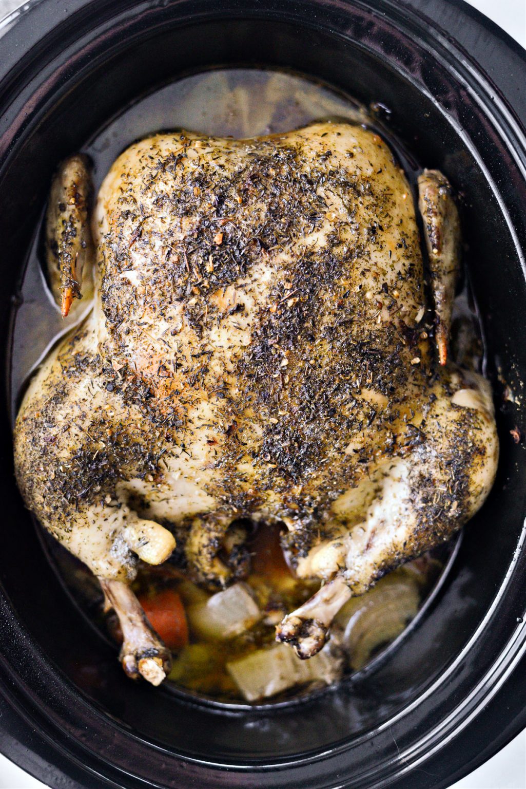Slow Cooker Whole Chicken Simply Scratch