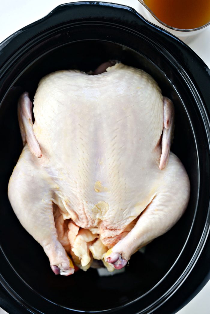 add whole chicken