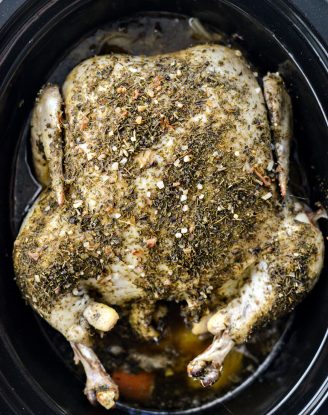 Slow Cooker Whole Chicken