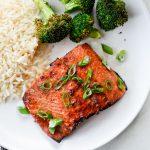 Air Fryer Sriracha Salmon