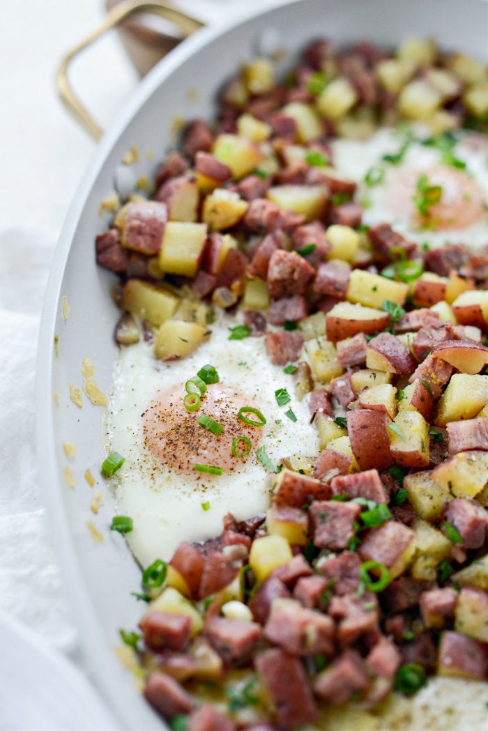 Corned Beef Hash with Eggs