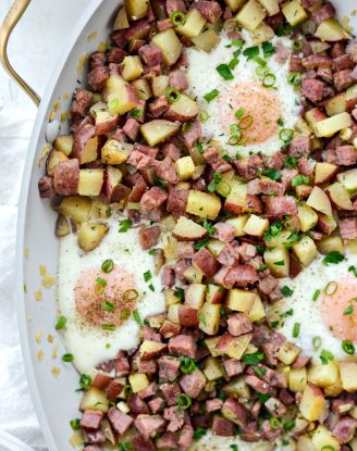 Corned Beef Hash with Eggs