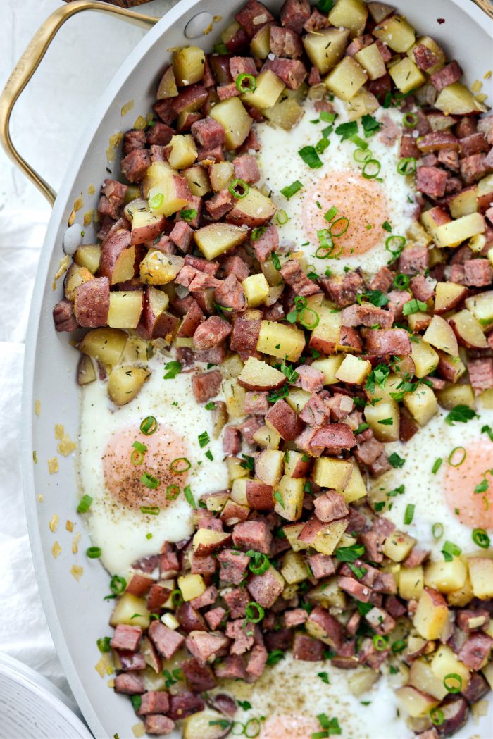 Corned Beef Hash with Eggs