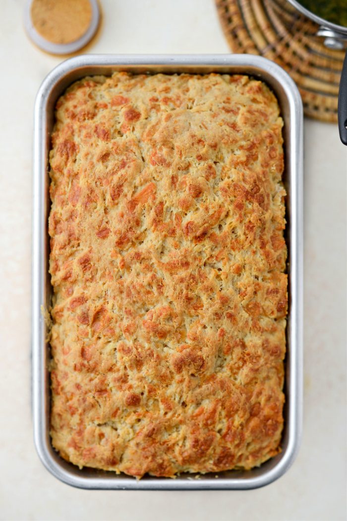 freshly baked Irish Beer and Cheddar Bread