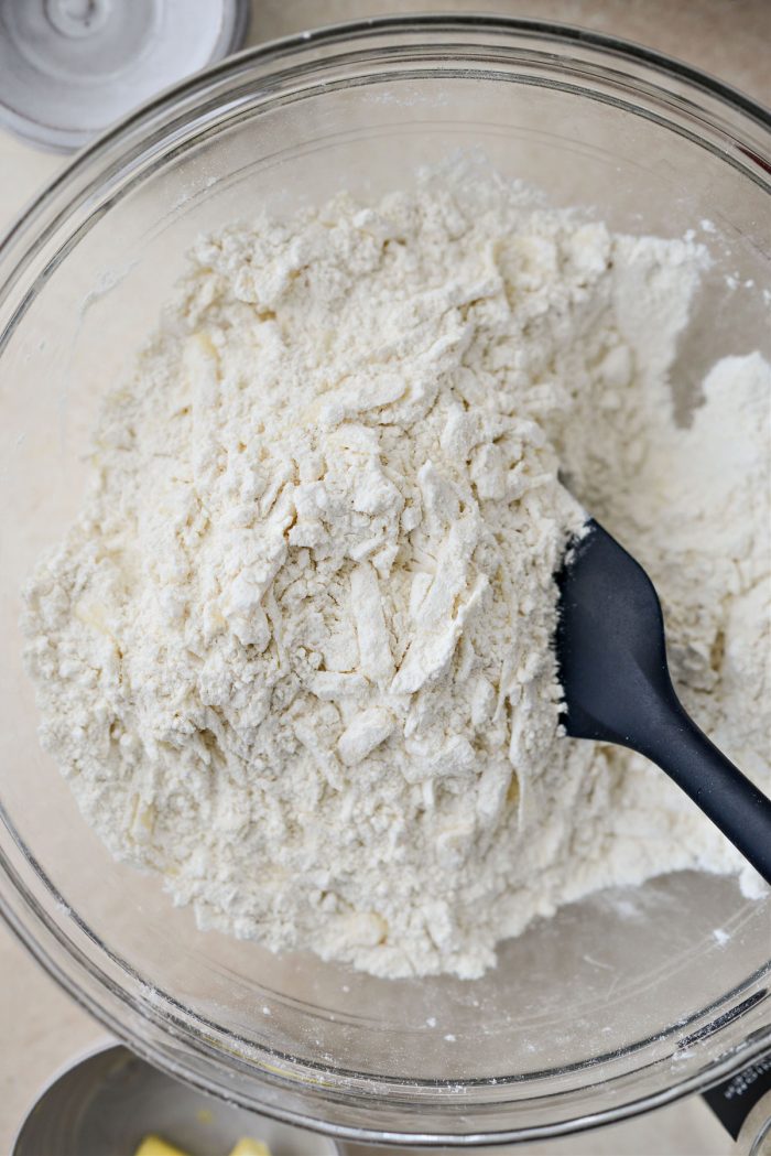 stir cheese into dry ingredients