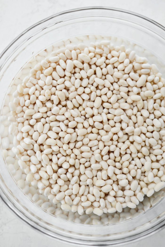 the day before, soak beans