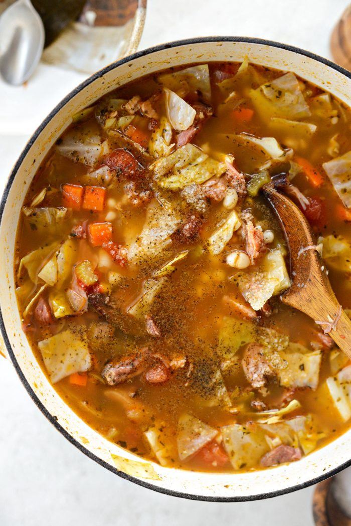 taste and season with salt and pepper