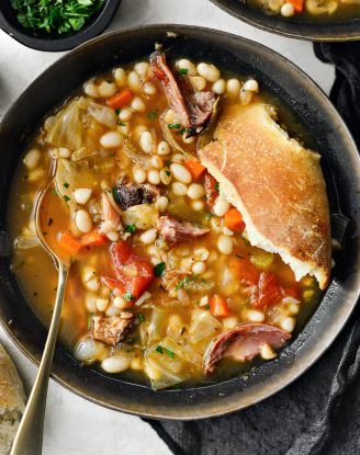 Rustic Ham and Bean Soup