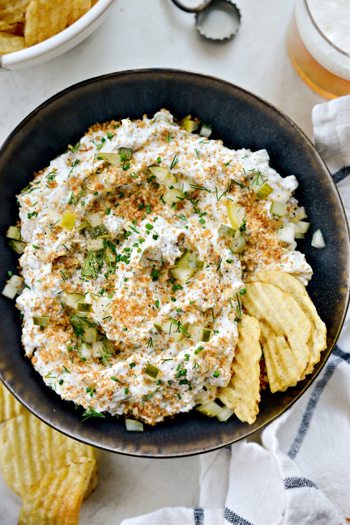 Fried Pickle Ranch Dip