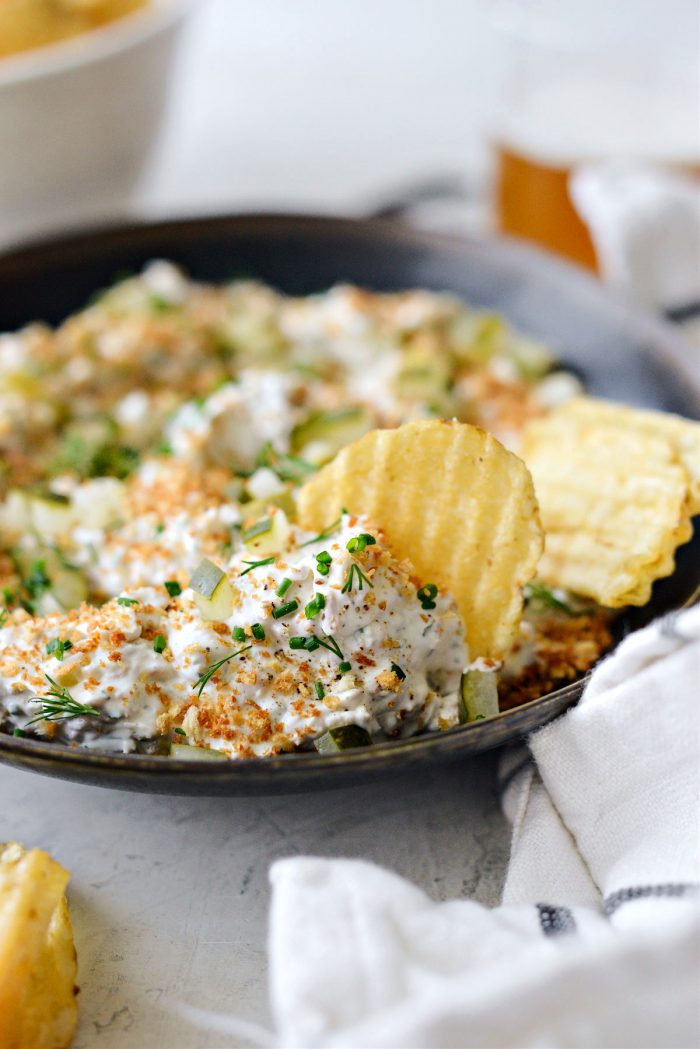 Fried Pickle Ranch Dip