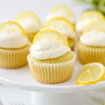 Lemon Cupcakes with Lemon Buttercream Frosting