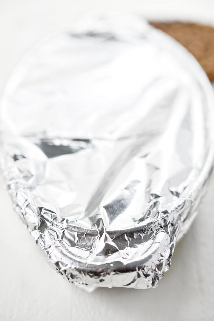 cover tightly with foil
