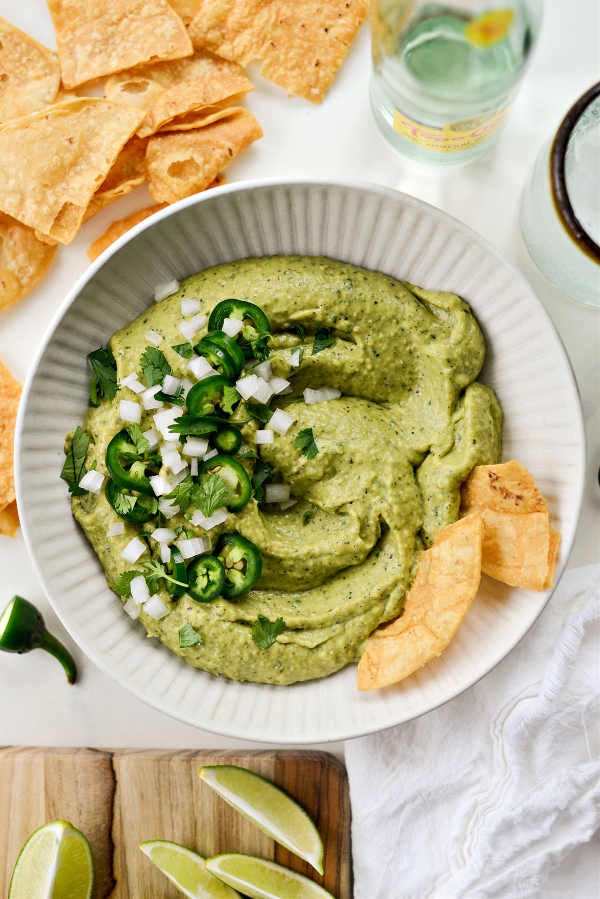 image of Tomatillo Avocado Salsa recipe by Simply Scratch