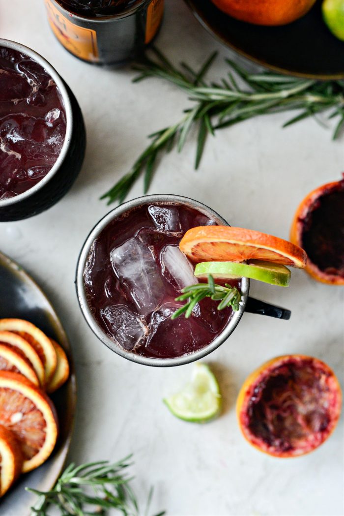 Blood Orange Moscow Mule