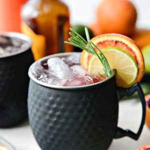 Blood Orange Moscow Mule