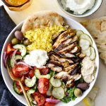 Grilled Chicken Shawarma Bowls