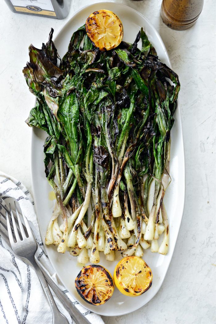 Grilled Ramps Recipe