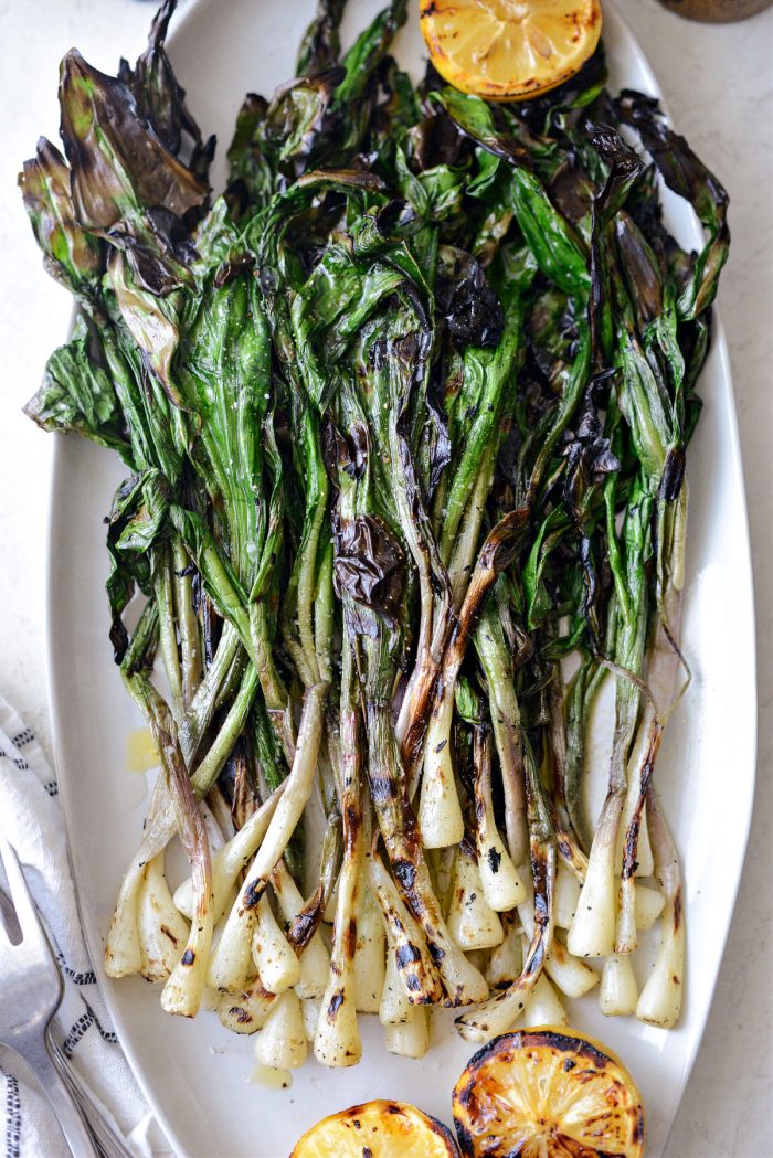 Grilled Ramps Recipe