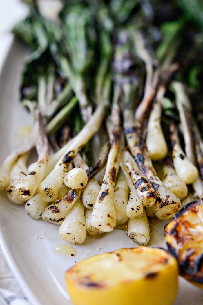 Grilled Ramps Recipe