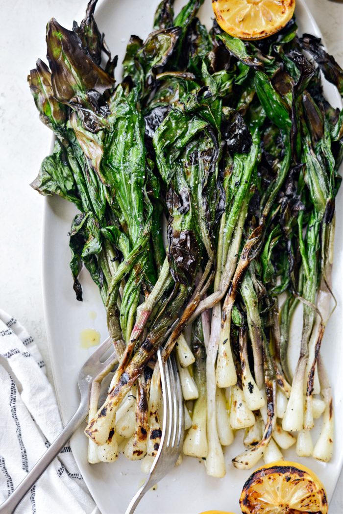 Grilled Ramps Recipe
