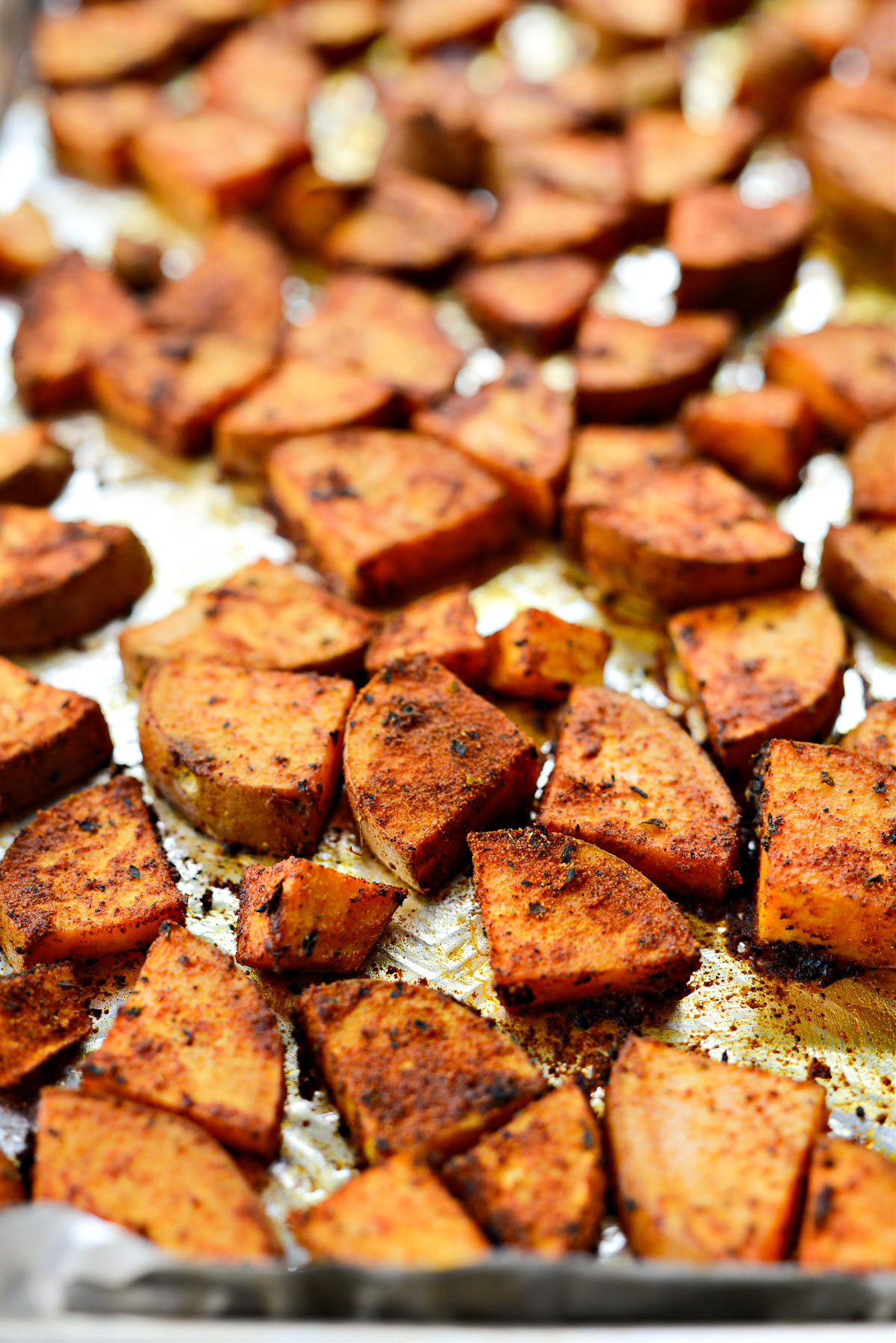 Roasted Sweet Potato Black Bean Kale Salad Simply Scratch