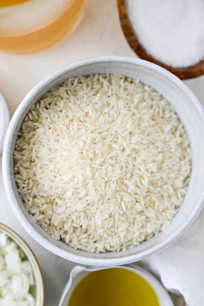 white basmati rice