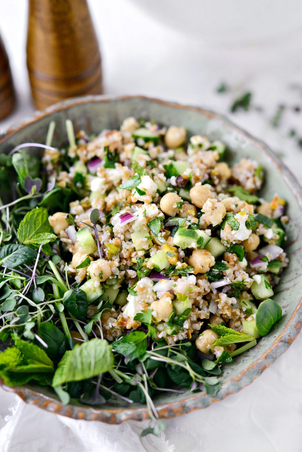 The Jennifer Aniston Salad - Simply Scratch