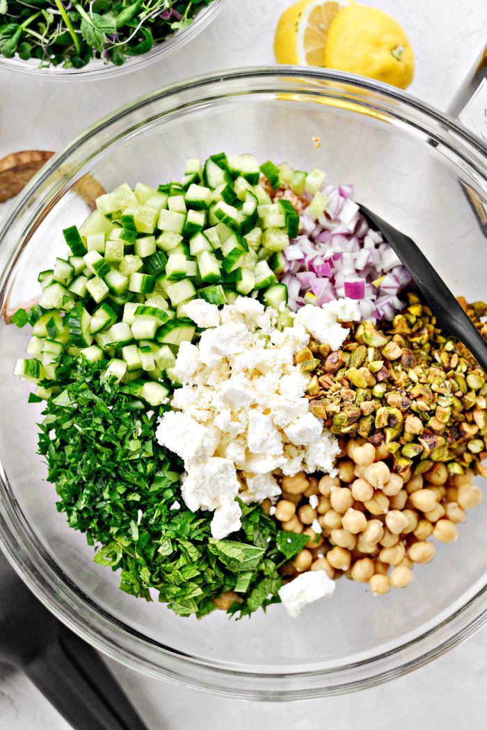 add ingredients to a bowl