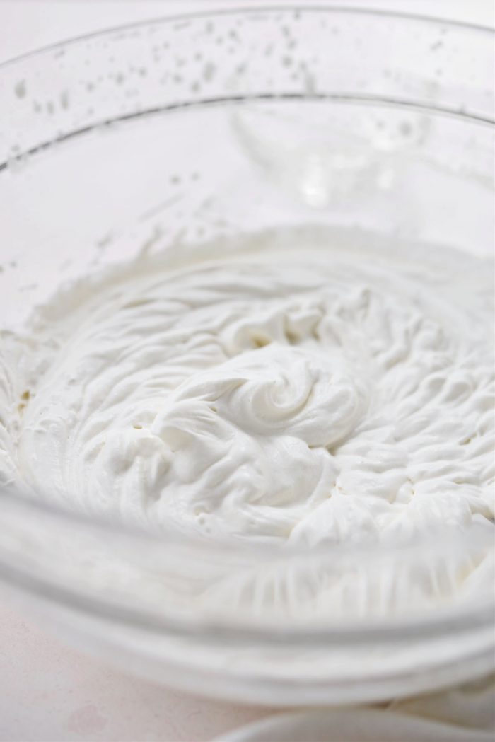 homemade whipped cream