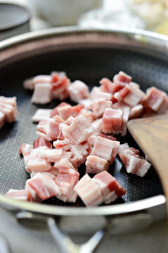 bacon in a cold skillet