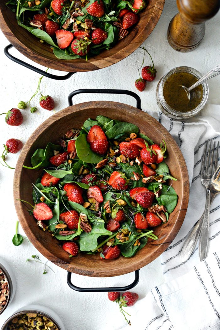 Strawberry Spinach Salad