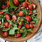 Strawberry Spinach Salad