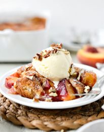 Brown Butter Peach Cobbler