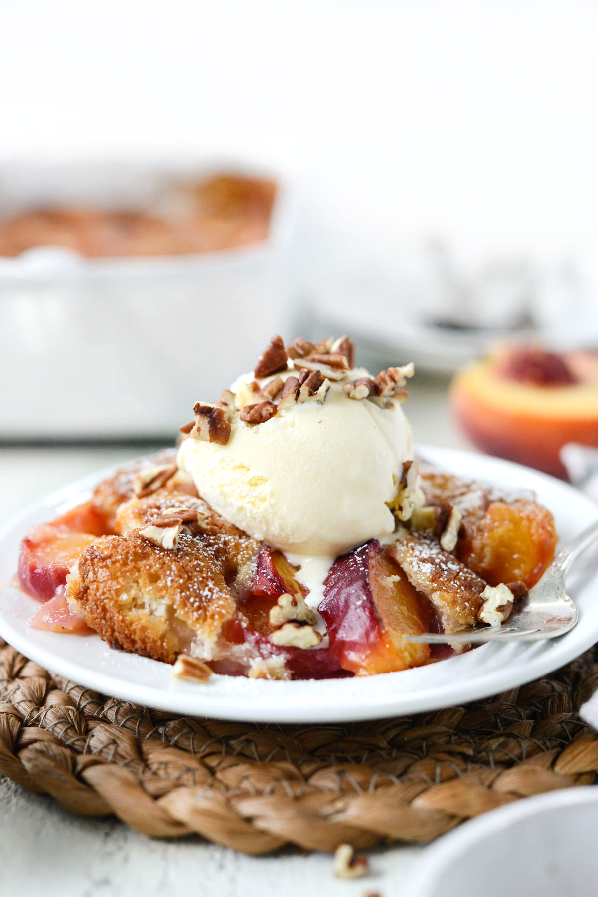 Brown Butter Peach Cobbler Simply Scratch