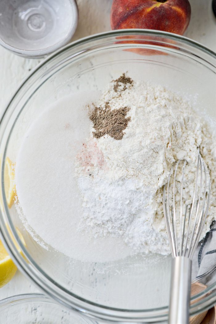 dry ingredients in a bowl