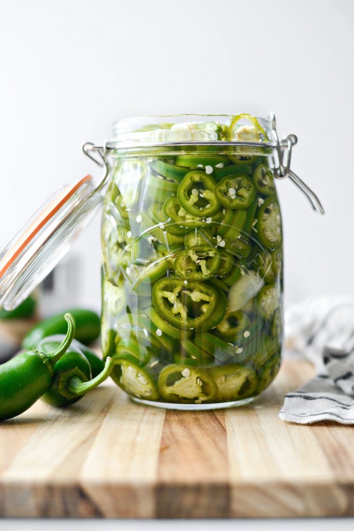Easy Homemade Pickled Jalapenos