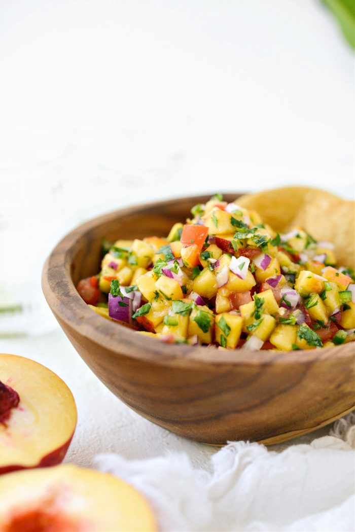 Fresh Peach Salsa