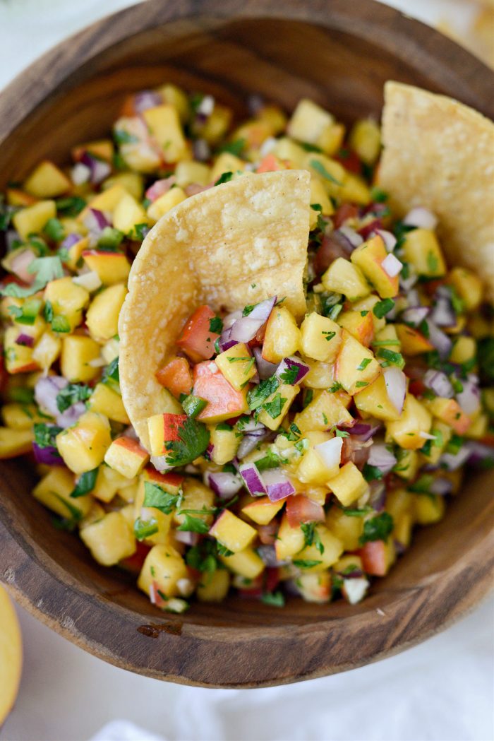 Fresh Peach Salsa