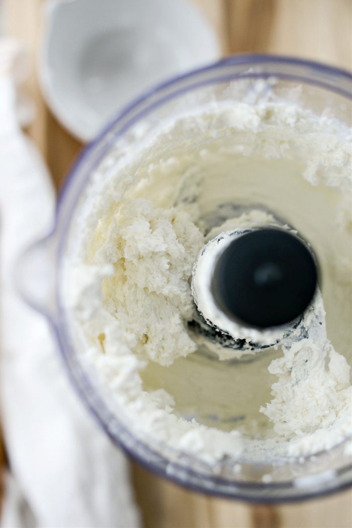 Whipped goat cheese