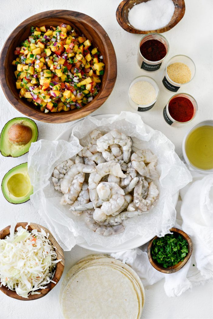 ingredients Summer Shrimp Tacos