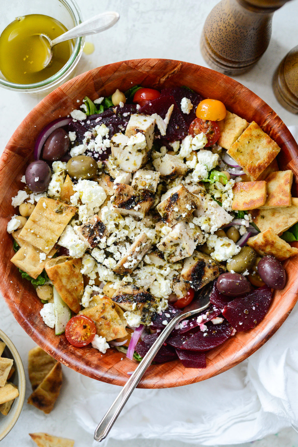 Everyday Greek Salad Simply Scratch