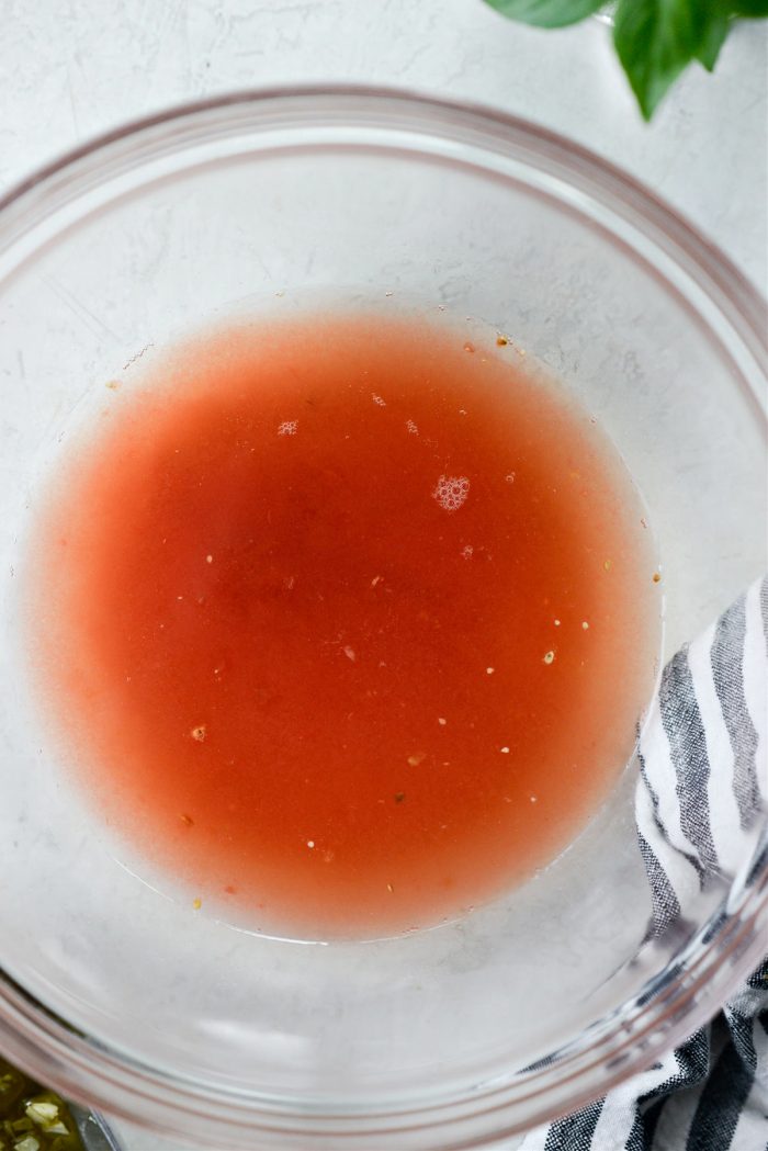 tomato juice