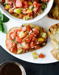 Heirloom Tomato Bruschetta