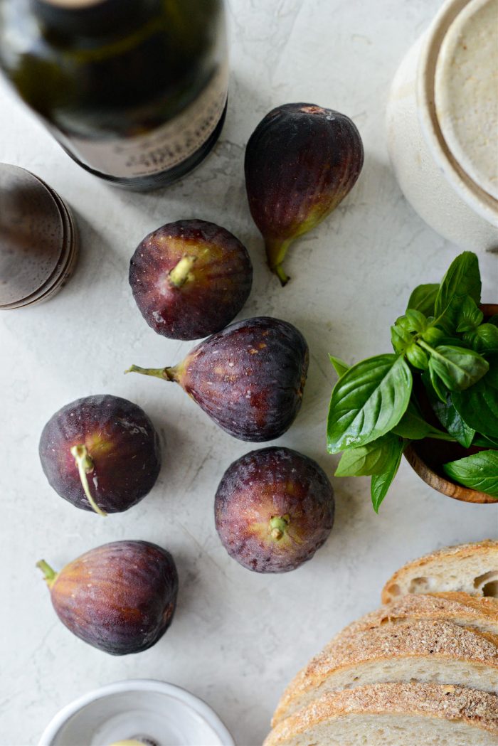 close up of fresh figs