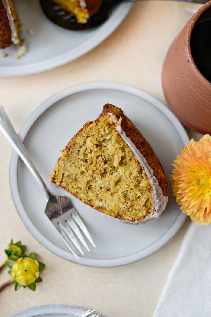 Pineapple Carrot Coconut Cake